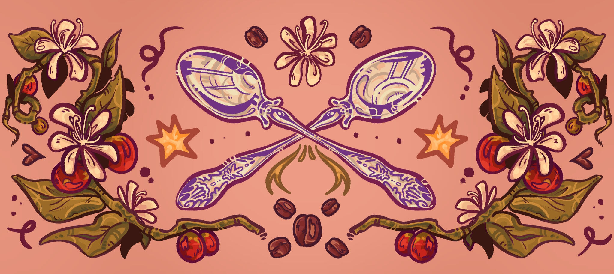 Coffee & Tea Surface Design (2025)